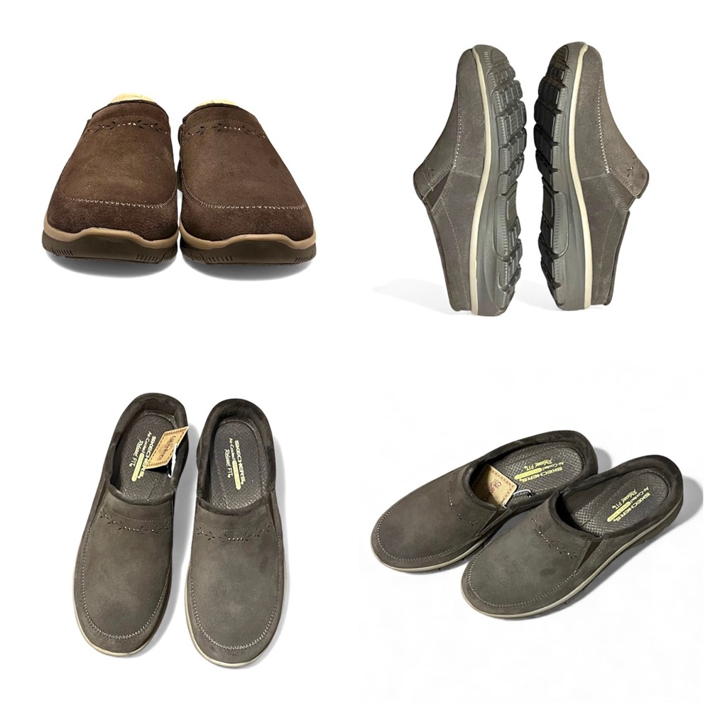 Skechers Brown Suede Easy Going sz 11M - Picture 12 of 16